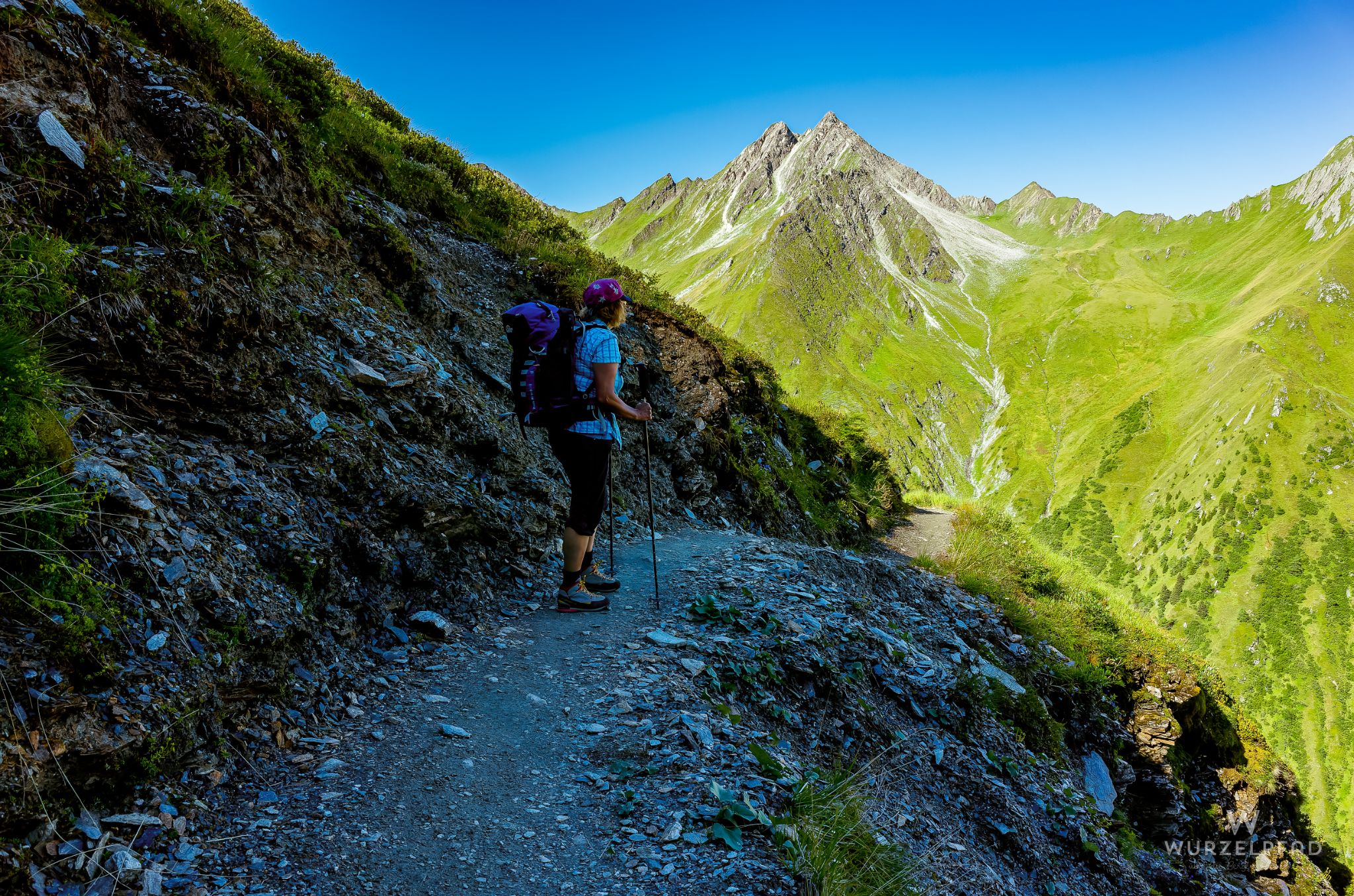 Blick auf die Krieselachspitze